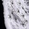 Halloween Fake Spider Web Super Stretch Cobweb w/ 100 Spiders Horror Party Decor